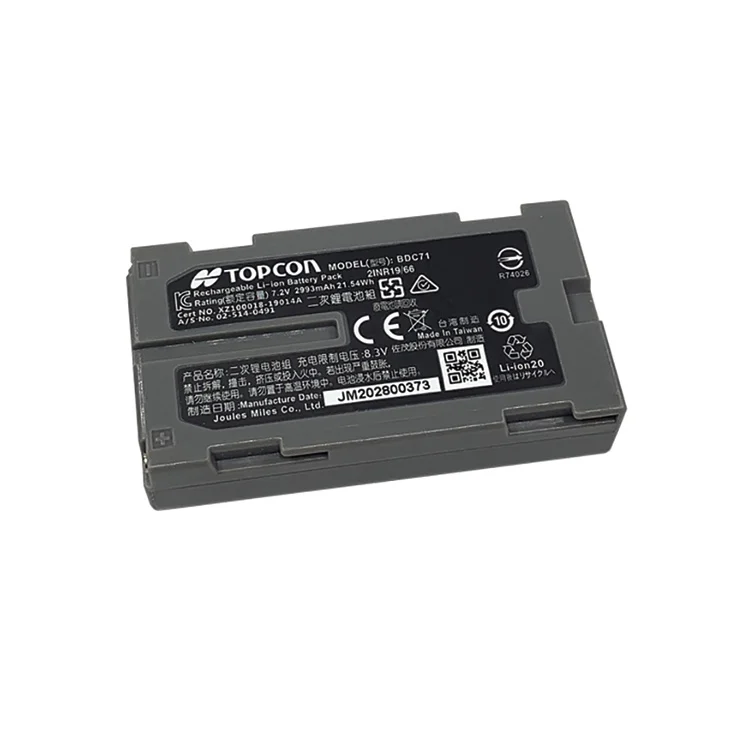 

New Topcon BDC71 battery for Sokkia FX101/IM50/IM101 total station
