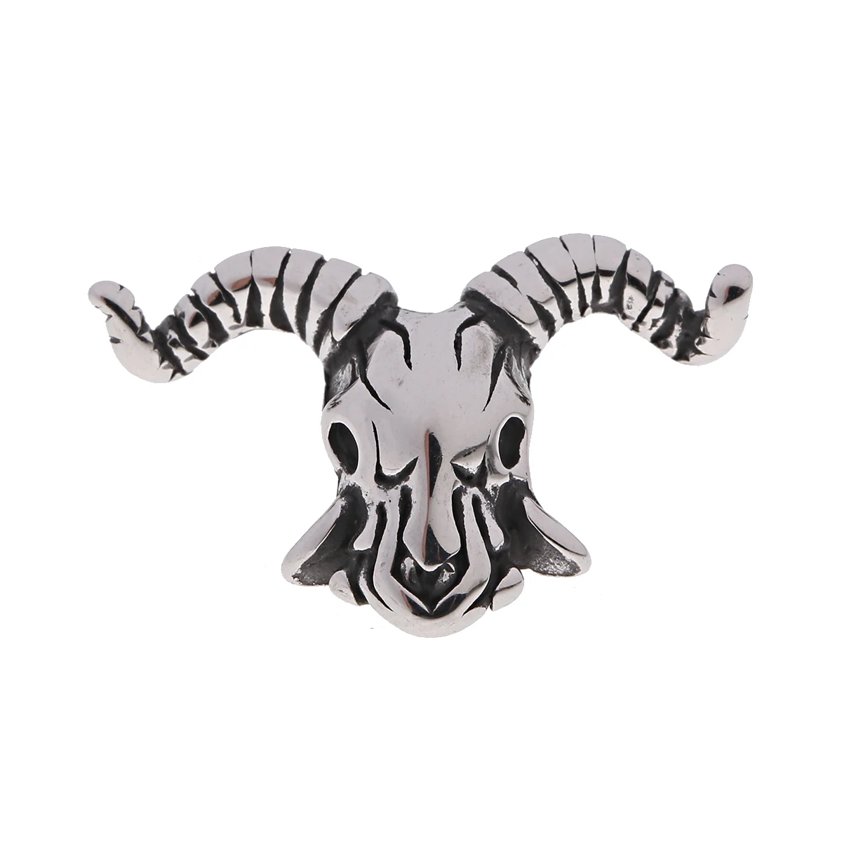 

Stainless Steel Bull's Head Beads For Necklace Making Carved Colorful DIY Beads Jewelry Handmade Accessories