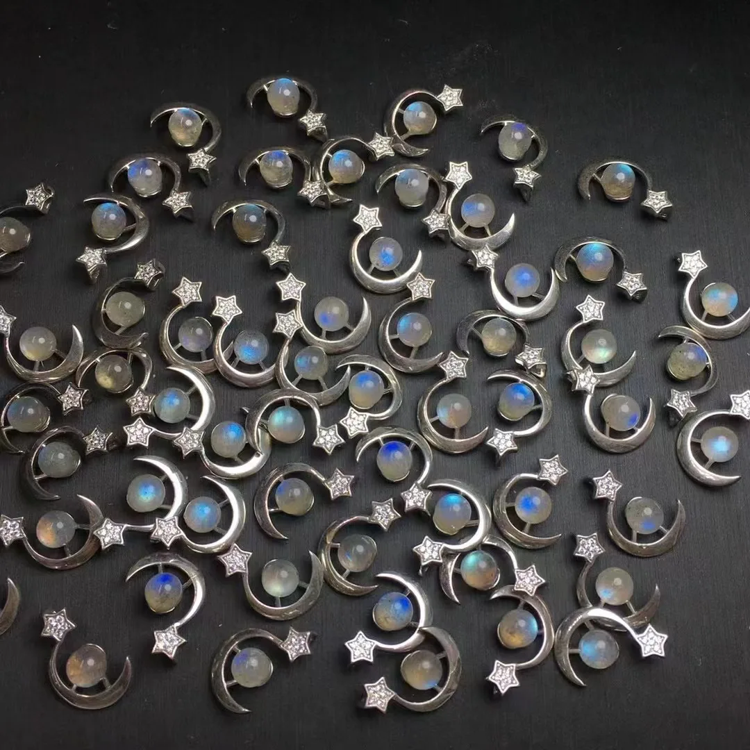 Единица цельнокроеной серебряной пряжки 925 с оригинальным искусственным