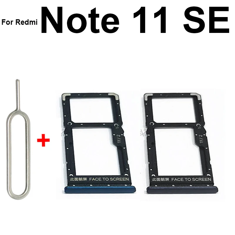Лоток для Sim-карты Xiaomi Redmi Note 11E Pro 11SE адаптер SIM-карты кардридер держатель запасные