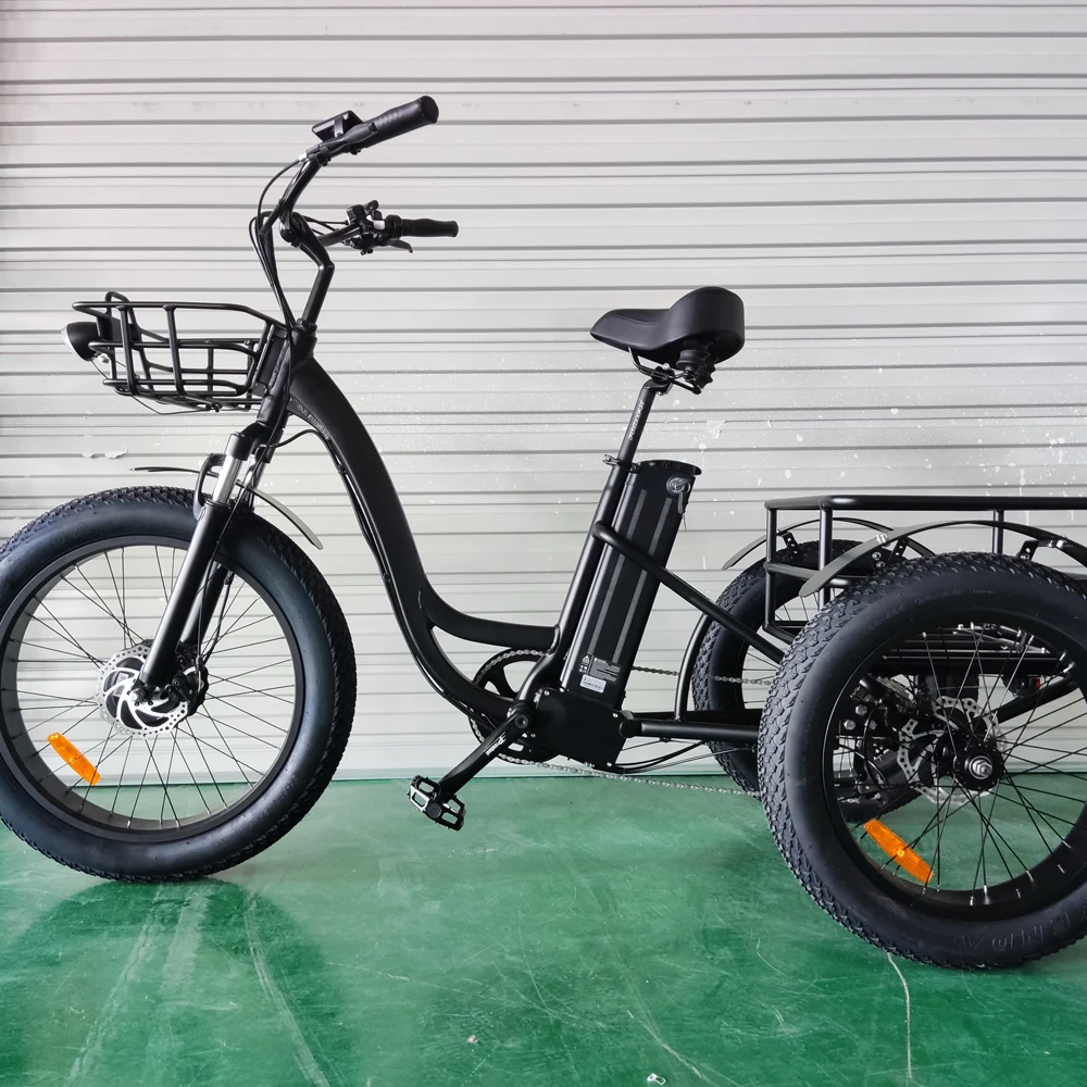 

Joyebikes electric cargo bike electric tricycles 3 wheel electric bicycle 48v 500w Factory sell directly