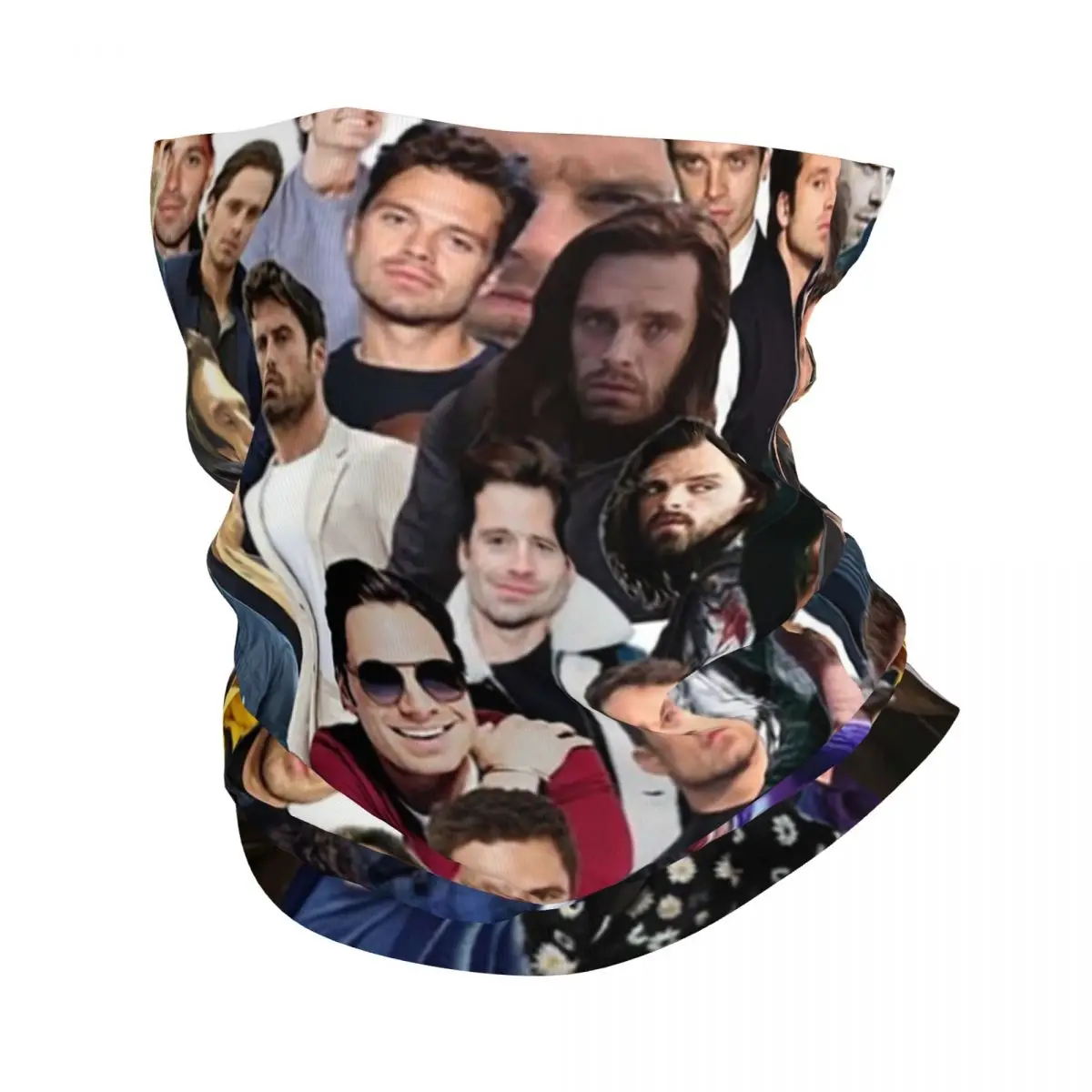 Бандана для колледжа Sebastian Stan шарф с принтом теплый головной убор походный