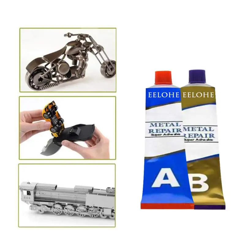 

Клей для ремонта металла A и B, Ремонтный клей, промышленная паста для ремонта металла, термостойкий мощный агент для ремонта металла для литья