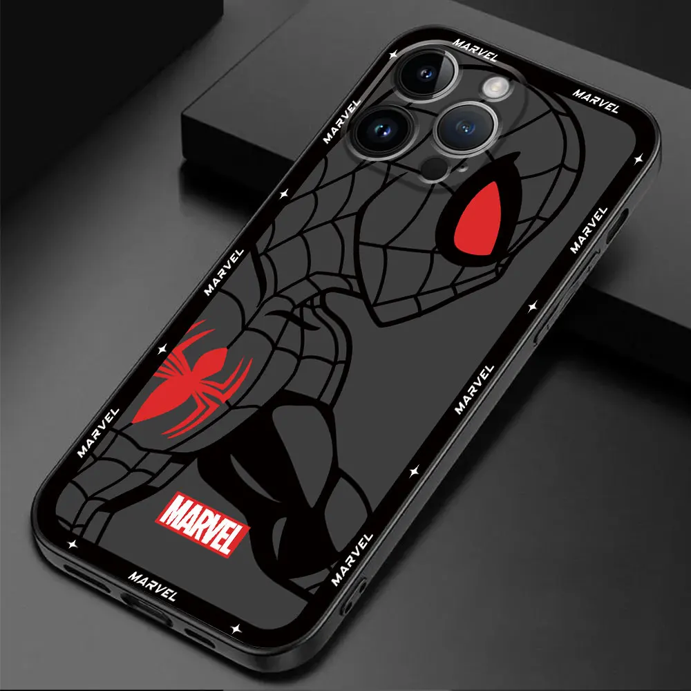 Чехол Marvel Spiderman Ironman для Motorola Moto G200 5G One Fusion Plus Edge 40 Pro 30 Neo 20 G9 Cover