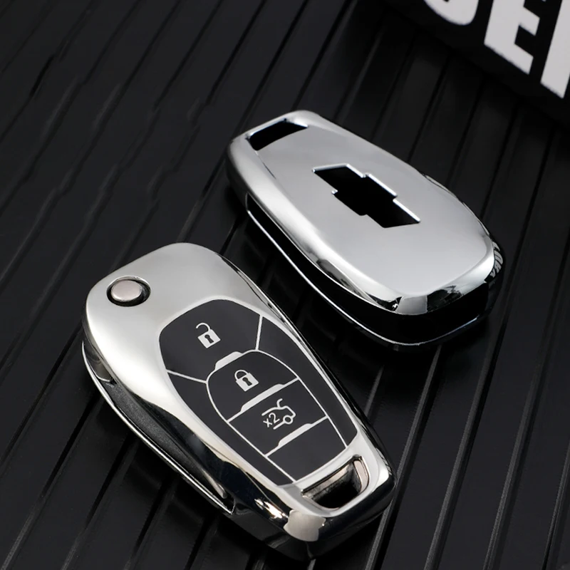 

NewCar Key Cover Case For Chevrolet Chevy Cruze 2016 2017 Malibu Aveo Captiva Protect Accessories Car Key Shell