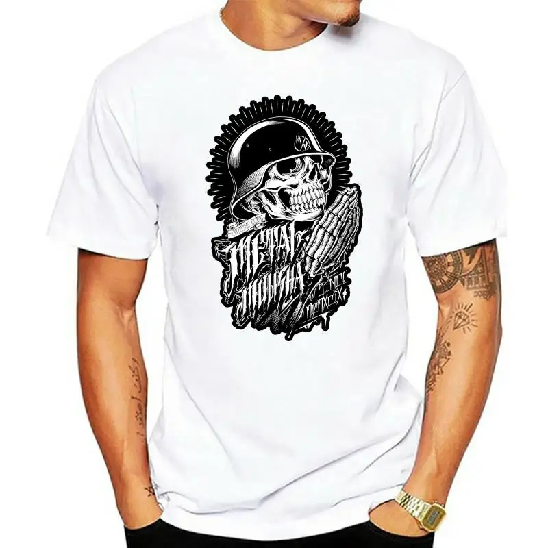 

0075K Men Mulisha Motocross Metal T-Shirt Summer Cotton T-Shirt