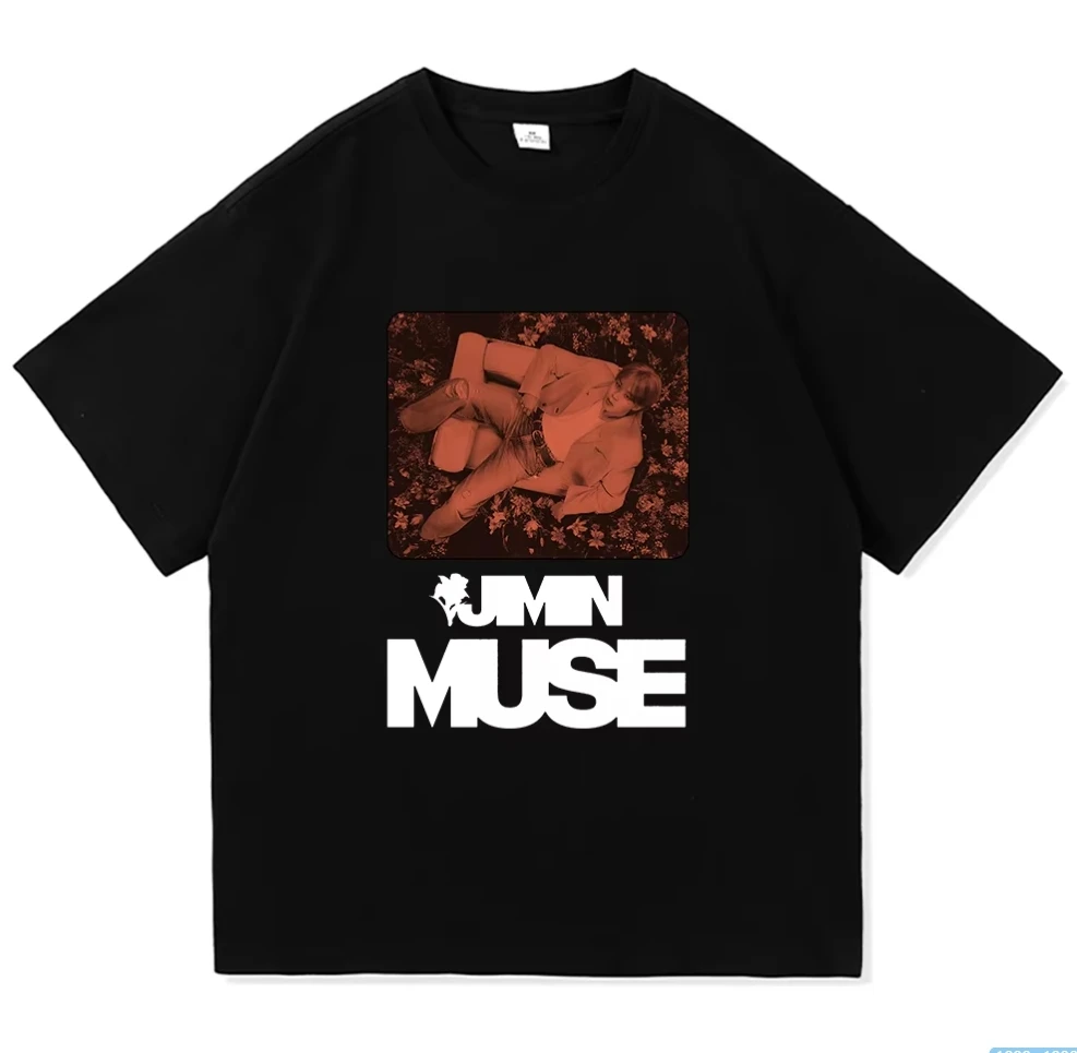 Jimin-Camiseta de Muse Who para hombre camisa moda Vintage Harajuku