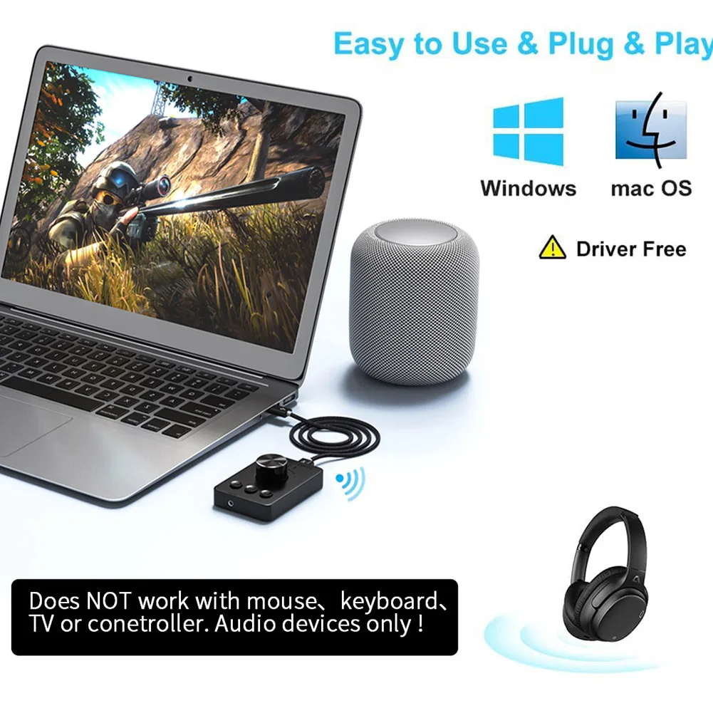 USB-регулятор громкости мультимедийный компьютерный динамик для ПК регулятор