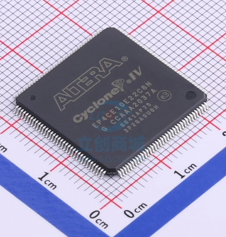 100% New Original EP4CE10E22C8N Package LQFP-144 New Original Genuine Programmable Logic Device (CPLD/FPGA) IC Chip