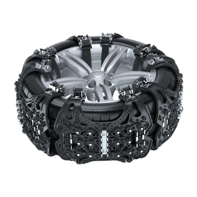 

Car Tire Chain Automobile Tire Crawler Anti-Slip Chain Universal Weather-Resistant Tire Snow Chain For Car Off-Road Vehicle SUV