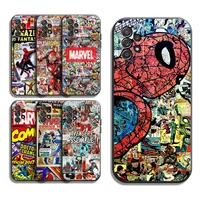 marvel comics logo phone cases for samsung galaxy s20 fe s20 lite s8 plus s9 plus s10 s10e s10 lite m11 m12 funda soft tpu