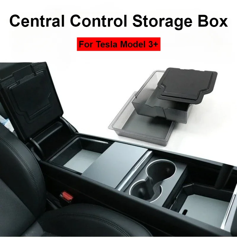 Для Tesla новая модель 3 Highland 2024 фотоальбом ящик для хранения подлокотники скрытый