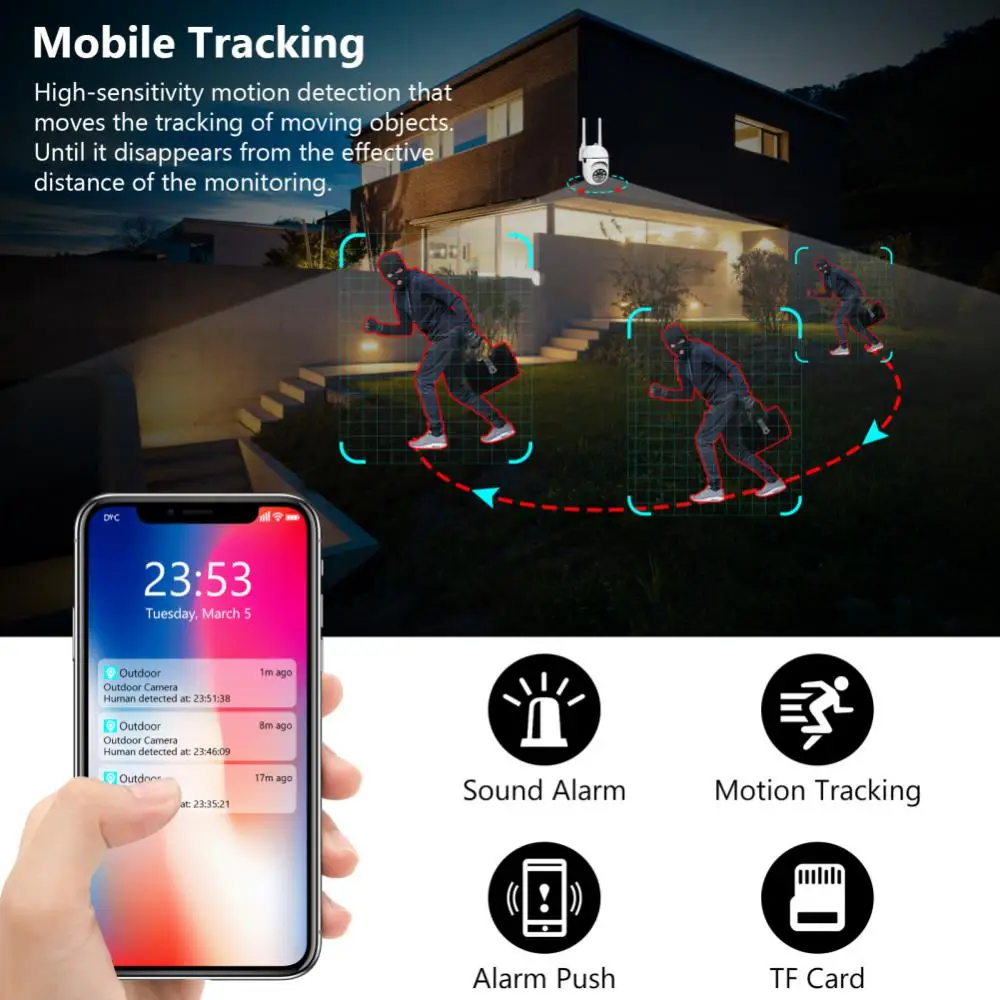 

Мини-камера видеонаблюдения с 4-кратным увеличением и Wi-Fi