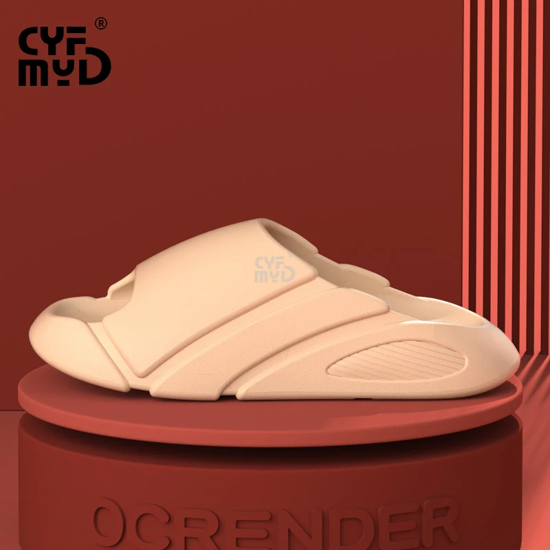 Women's Luxury Shoe for Woman Platform Comfortable Summer Slippers Wear-resistant 2023 EVA Designer Slides Bathroom Non-slip