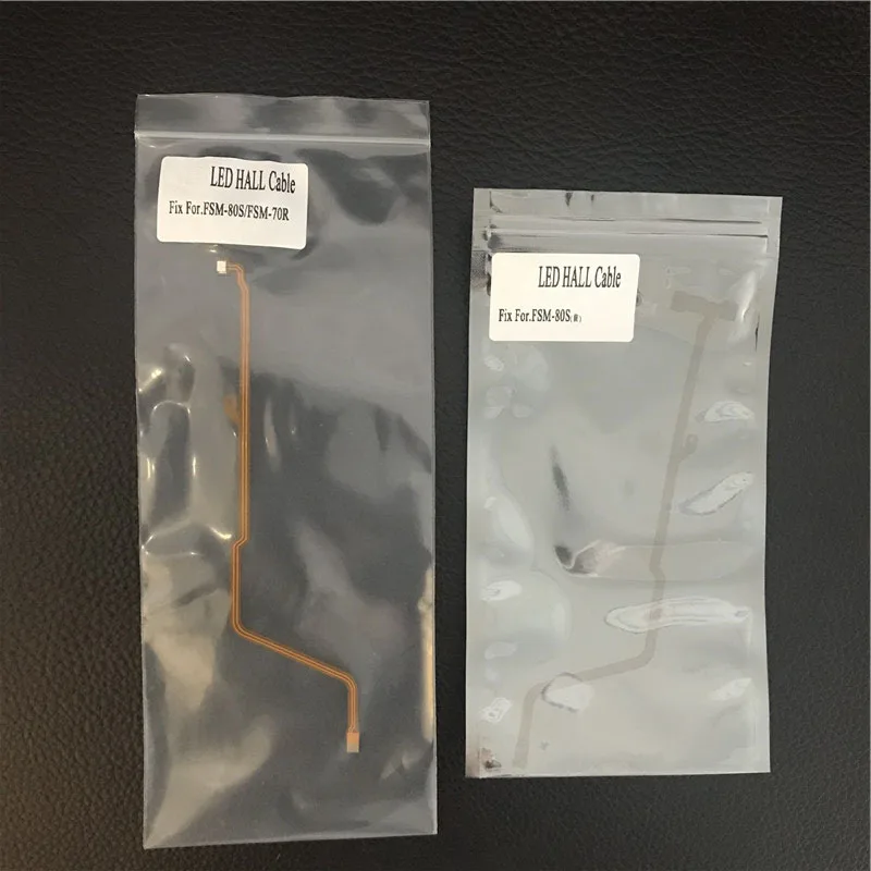 1Pair FSM-80S/80R FSM-70S/70R Fiber Fusion Splicer Windshield Cover LED Flat Senor Front Back Cable