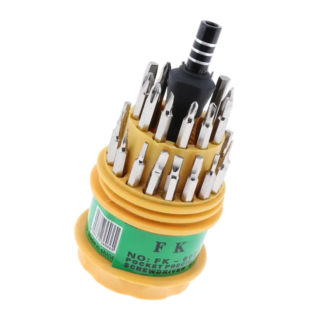 

31 in 1 Mini Magnetic Screwdriver Set Manual Screw Driver Tool Kit Repair Opening Disassemble Tools