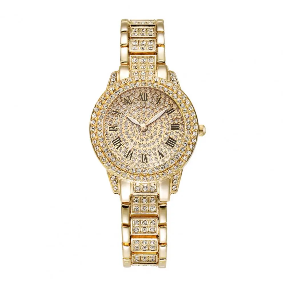 

Браслет с орнаментом идеальный подарок Стразы кварцевые часы-браслет для свиданий