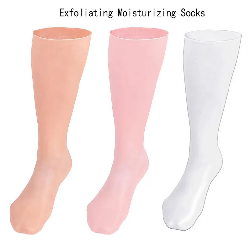 

Silicone Moisturizing Spa Gel Heel Socks Exfoliating And Preventing Dryness Cracked Dead Skin Remove Protector Pain Relief Tools