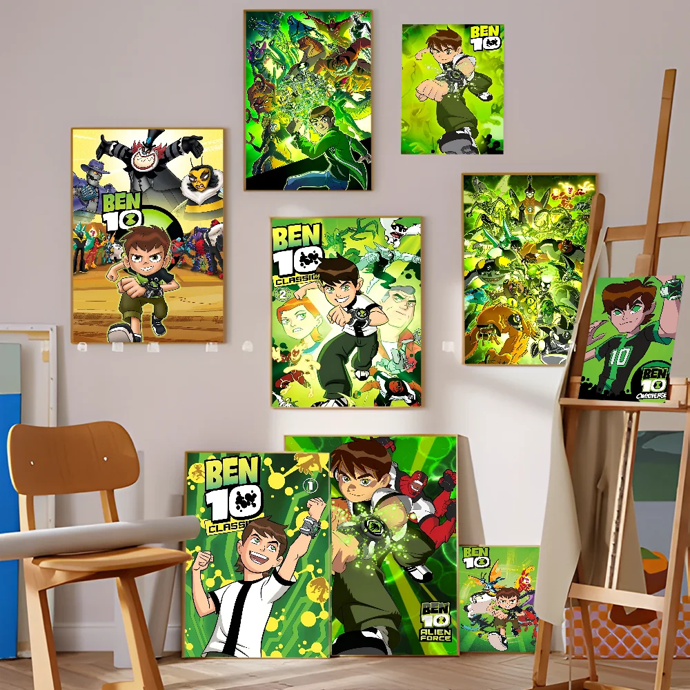 B-Ben винтажные постеры липкие ретро наклейки из крафт-бумаги DIY комната бар кафе