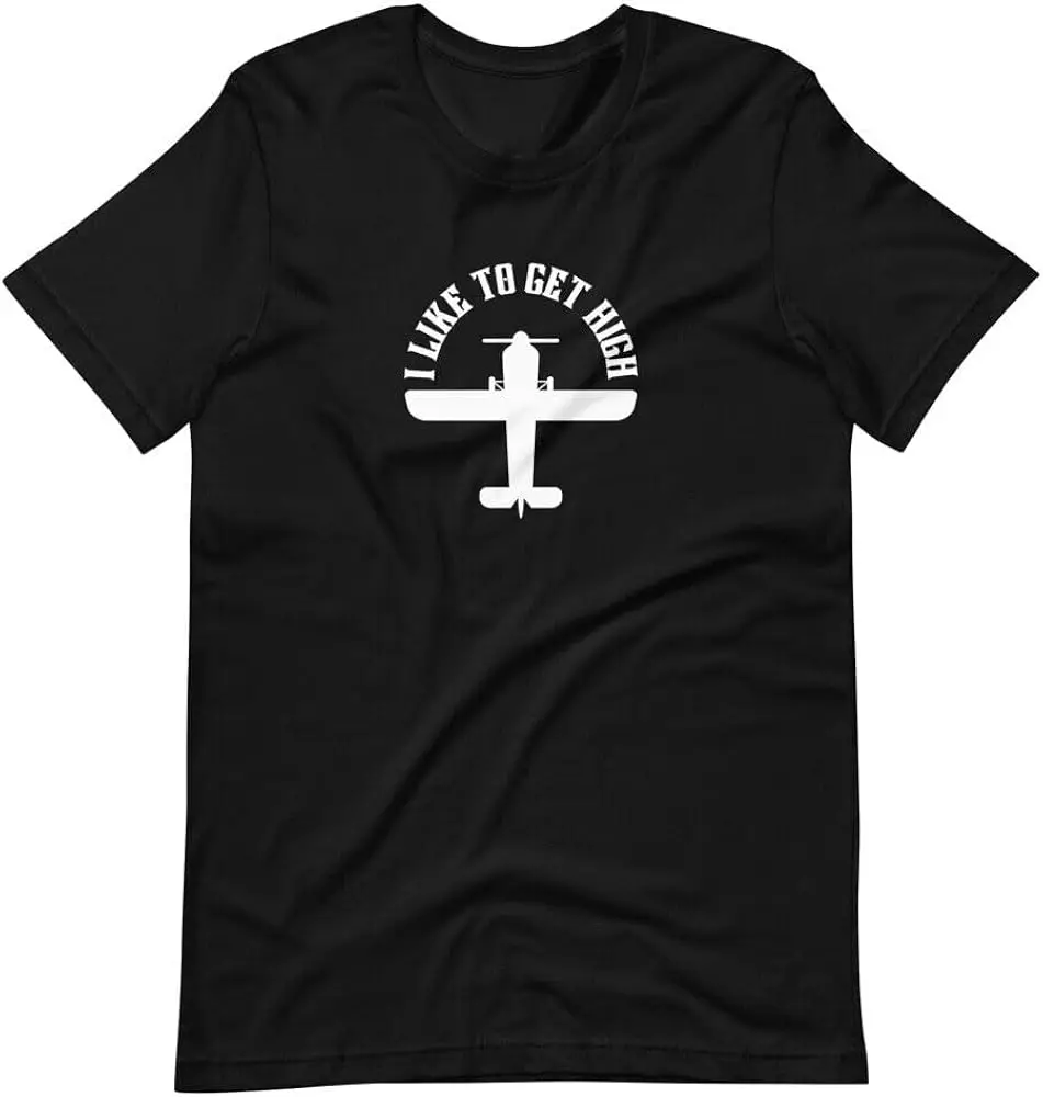 Я люблю получать высокую футболку унисекс Веселые подарки Женская хлопковая