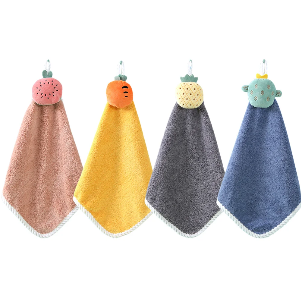 

Towel Hand Towels Hanging Kitchen Dish Kids Face Farmhouse Bathroom Washcloths Wash Dry Nursing Baby Handkerchief Cartoon Bath