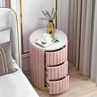multifunctional bedroom bedside storage small cabinet rack light luxury bedside table simple and modern