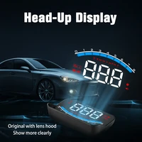 wyobd m6s hud obd2 heads up display car speed mileage windshield projector safe driving tools fatigue driving reminder meter