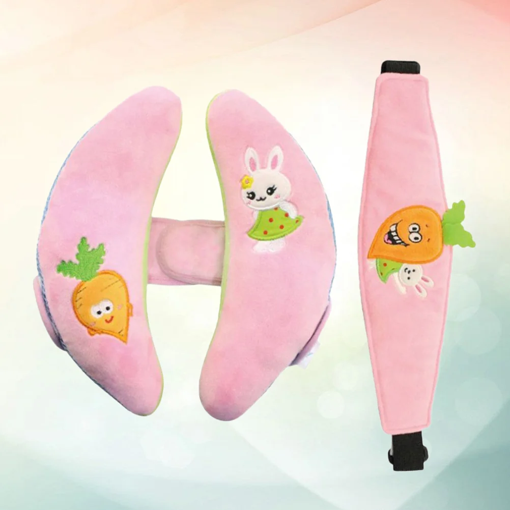 

Детская подушка для поддержки шеи (розовая)