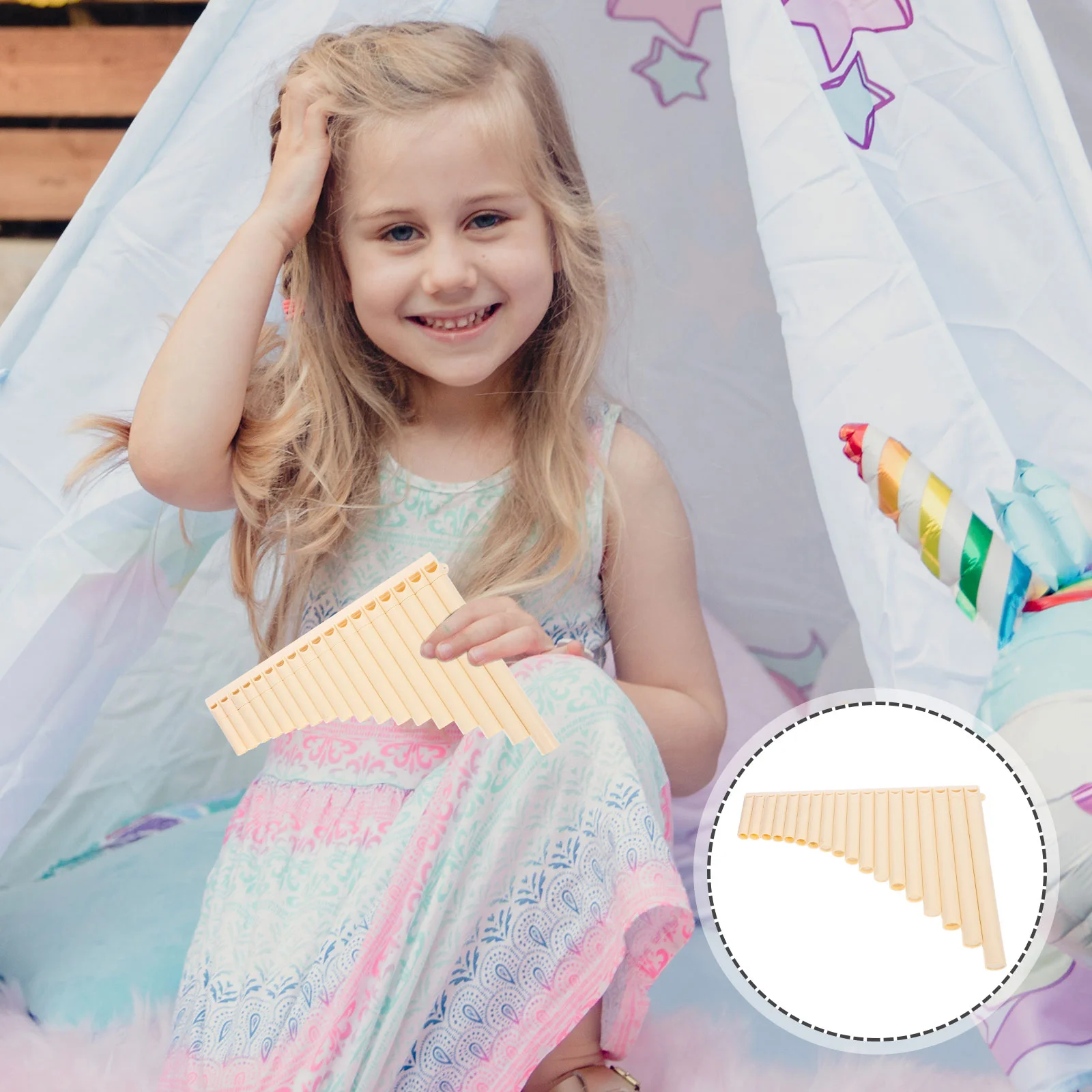 18 трубок канавки трубы музыкальный инструмент подарок труб Panpipe школа начинающих