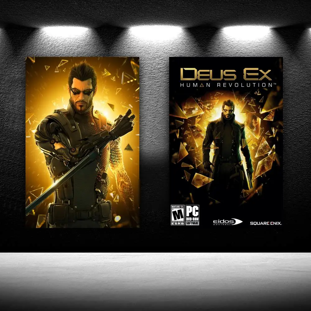 

Deus Ex Human Revolution Game Professional Merchandise Decorative HD Painting Canvas Print Wall Art Living Room Posters Bedroom