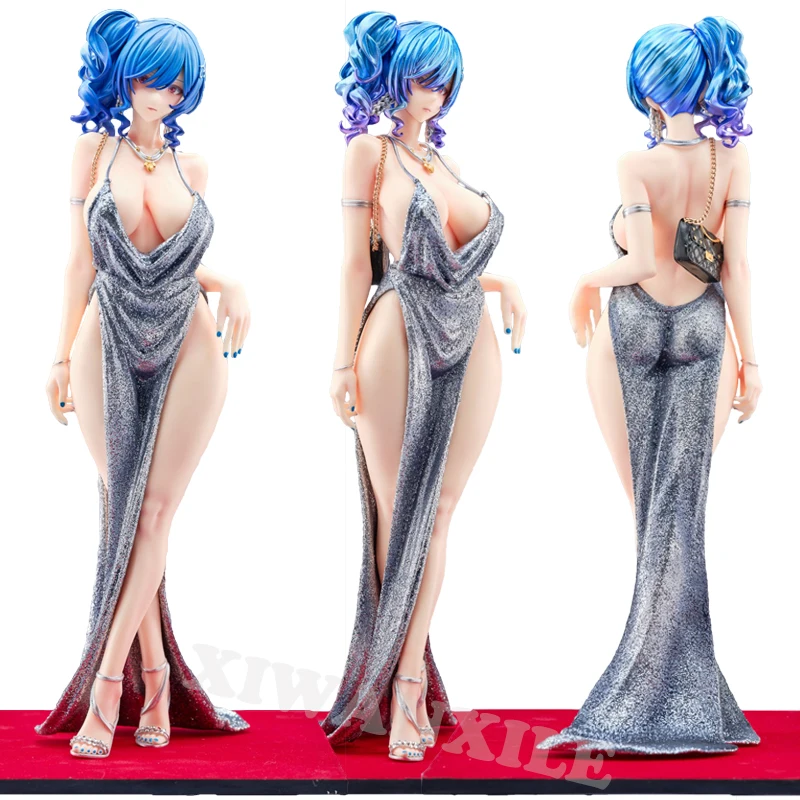 

25cm Azur Lane St Louis Sexy Anime Girl Figure Hentai St Louis Dress Ver Action Figure Adult Collectible Model Doll Toys Gifts