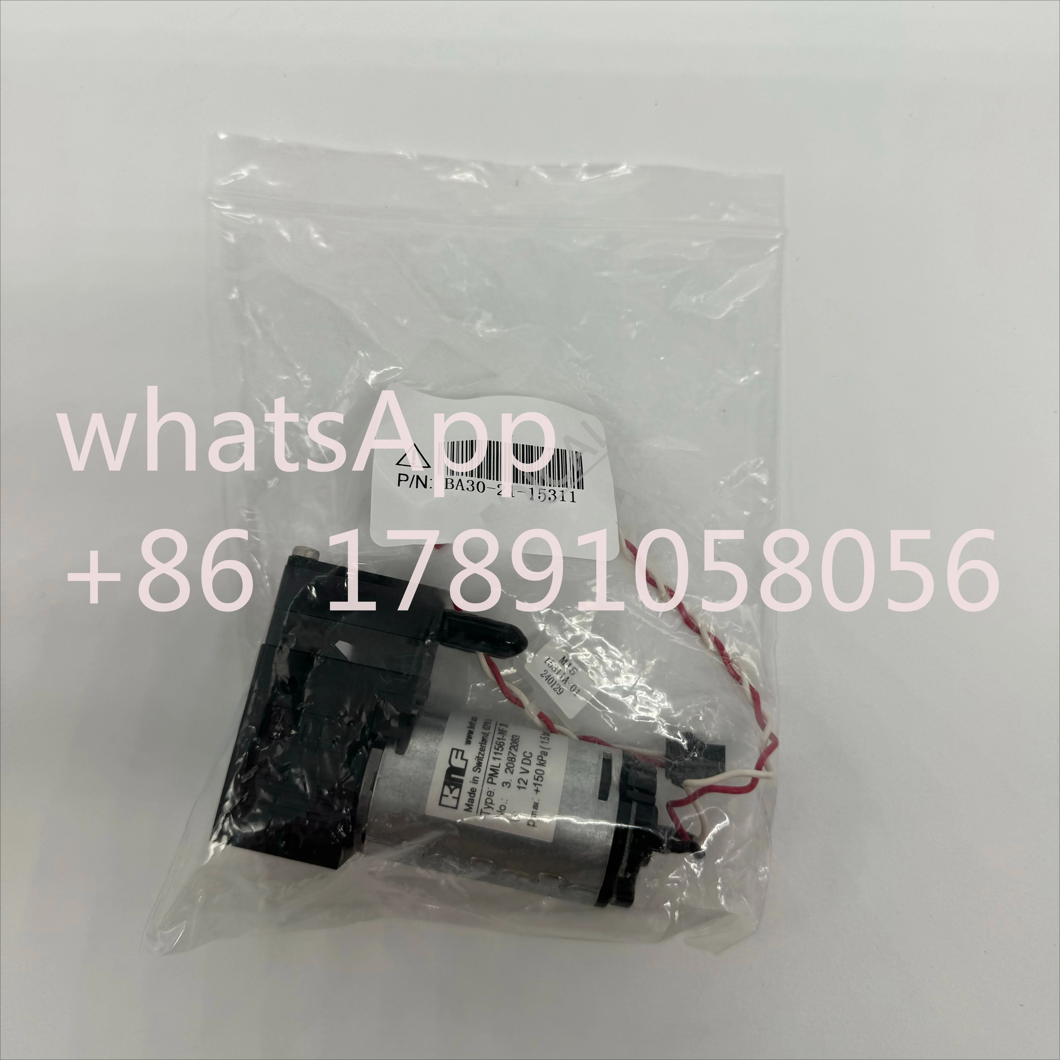 Mindray BS200 BS220 BS230 BS240 BS330 BS350 BS200E BS330E Биохимический зонд KNF Насос для мытья салона 12 В +