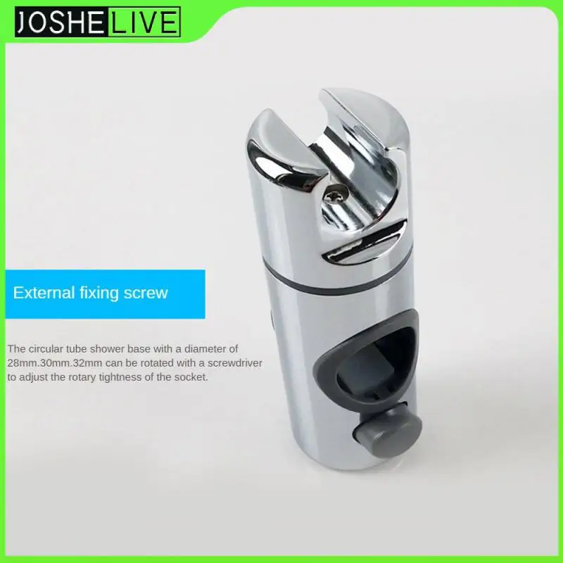 

Inline Bathroom Accessories Free Adjustment Of Shower Height Universal Shower Card Slot Spray Nozzle Guide Rail Sliding Bracket