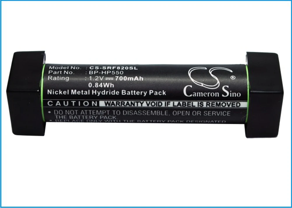 

Cameron Sino 700mA Battery for Sony MDR-IF540RK,MDR-RF800R,MDR-RF800RK 1-756-316-21,1-756-316-22,BP-HP550,BP-HP550-2
