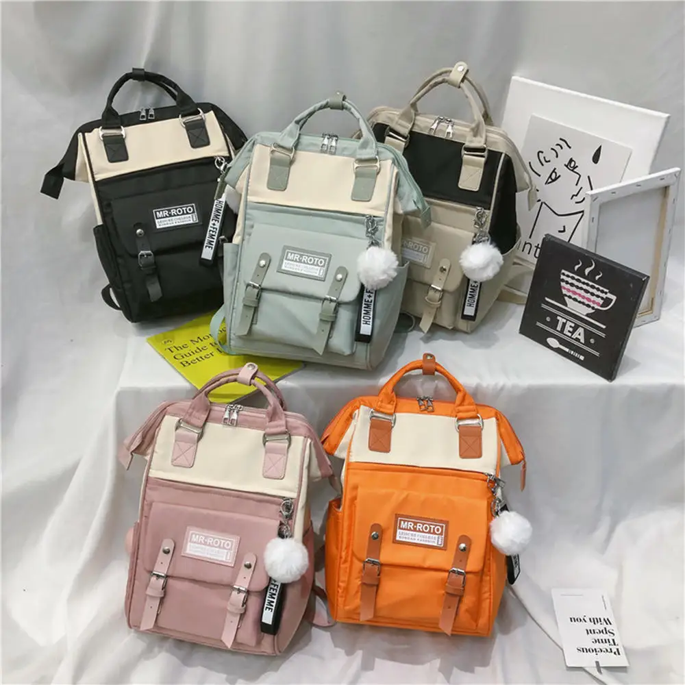 New Women School Laptop Backpack Youth Donut Backpacks High School Bag for Teenage Girl Backpack Kids Book Bag Mochila