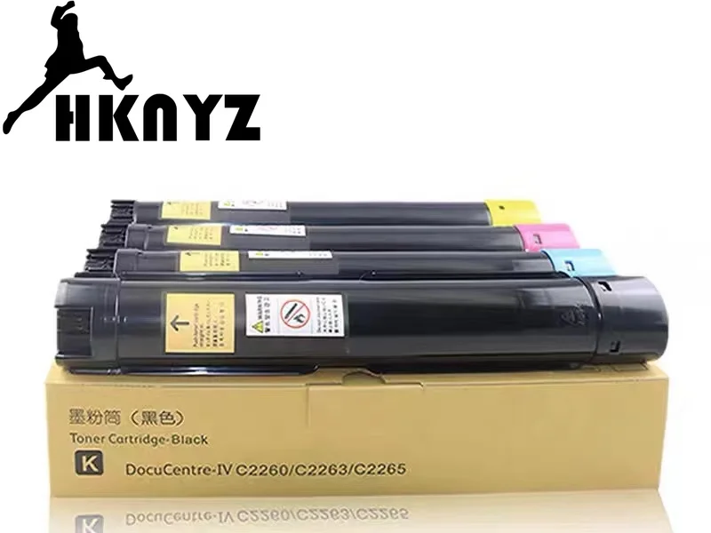 

1SET 4PCS Toner Cartridge for Xerox DocuCentre-V C2260 C2263 C2265 2260 2263 2265 WorkCentre 7120 7125 7220 TONER Powder