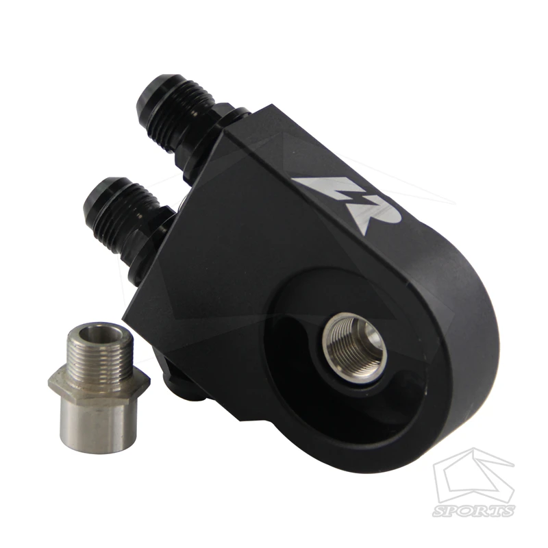 

Aluminum OIL FILTER ADAPTER Thermostat 72±0.5° M20*1.5 & 3/4-16 UNF & 1/4NPT BK