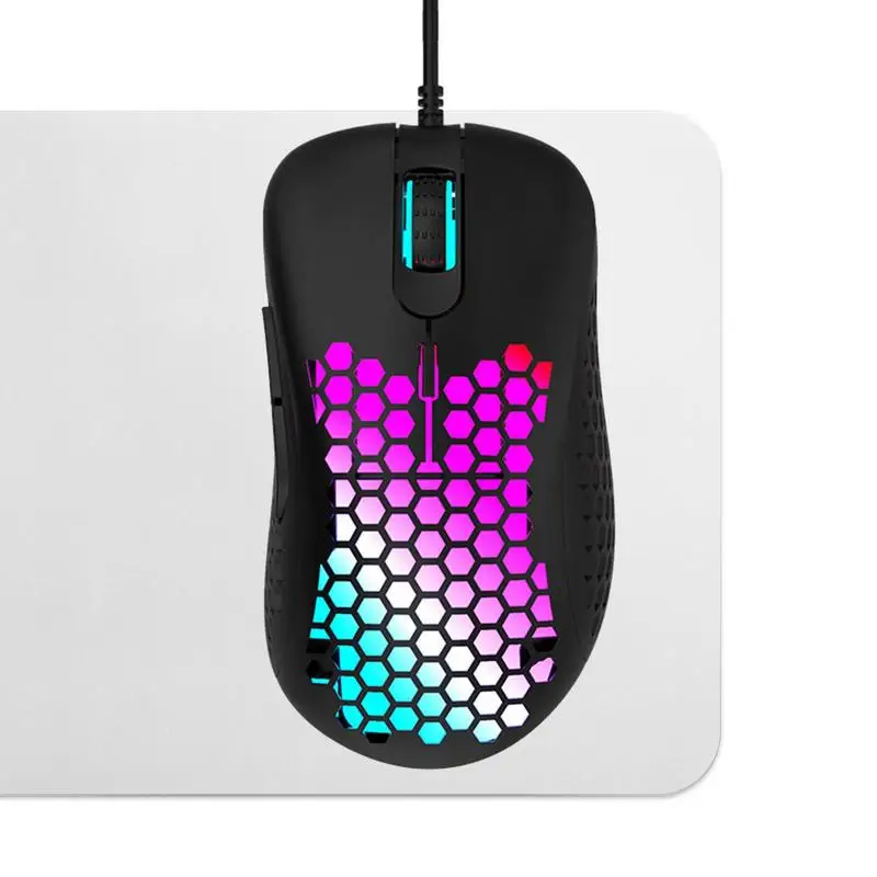 

Мышь Компьютерная с сотовым дизайном, 2400dpi, USB