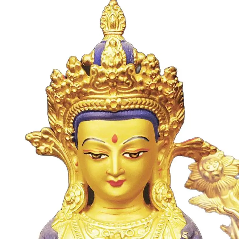 

Старинная китайская бронза позолоченная статуя Kwan-yin GuanYin Avalokiteshvara Boddhisattva God