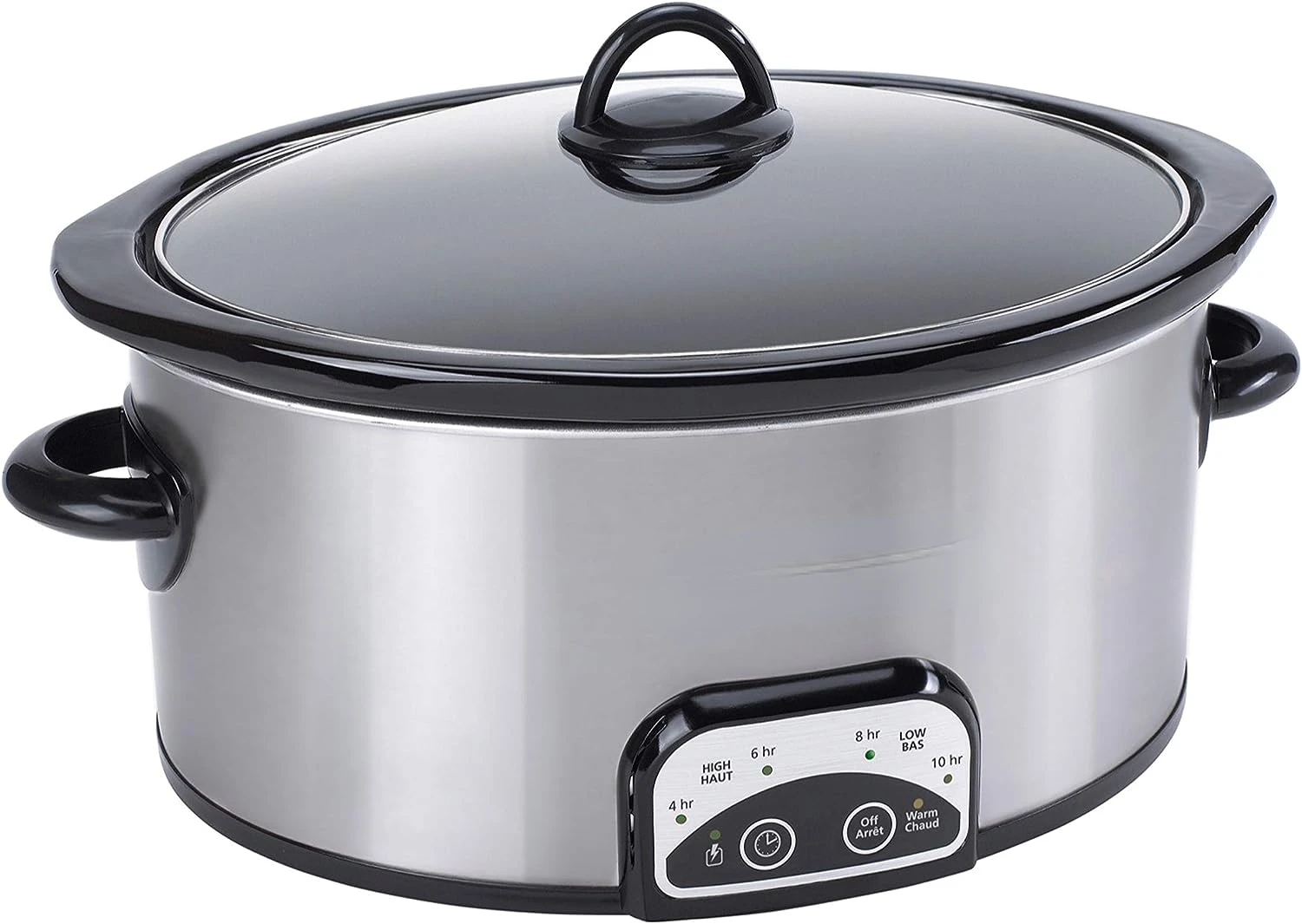 

Smart-Pot Programmable Slow Cooker, Silver