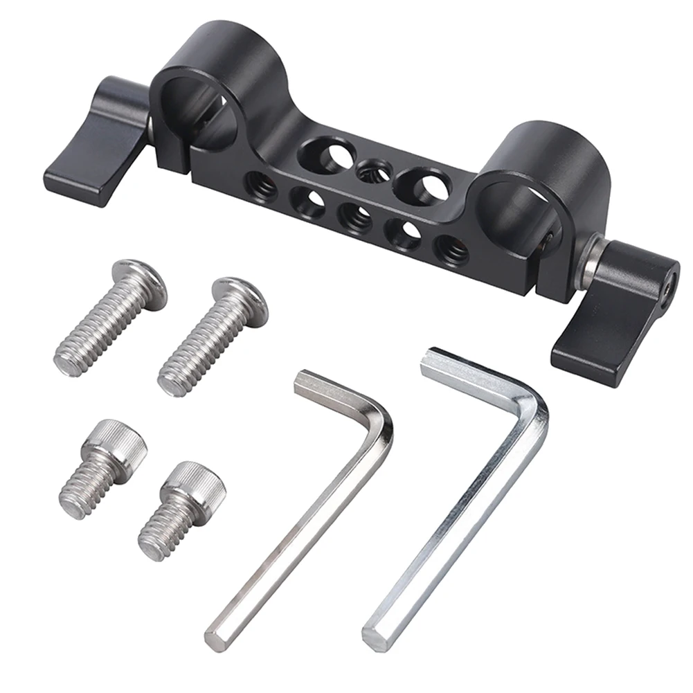 

Lightweight Dual 15mm LWS Rod Clamp Railblock for Camera 15mm Rail Support System for Follow Focus