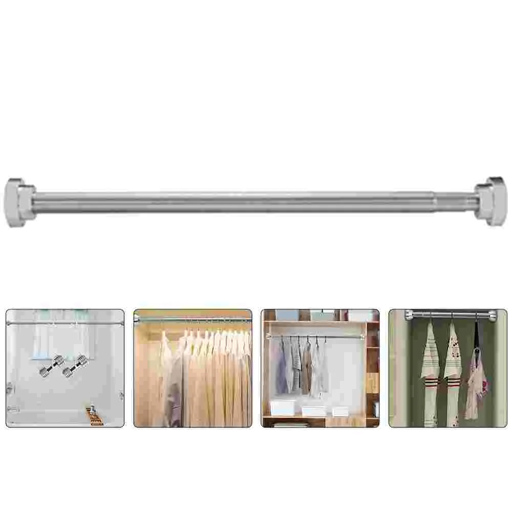 

Retractable Curtain Rod Wardrobe Tension Rod Spring Curtain Rod Shower Rod Window Tension Rod Tension Cupboard Rod