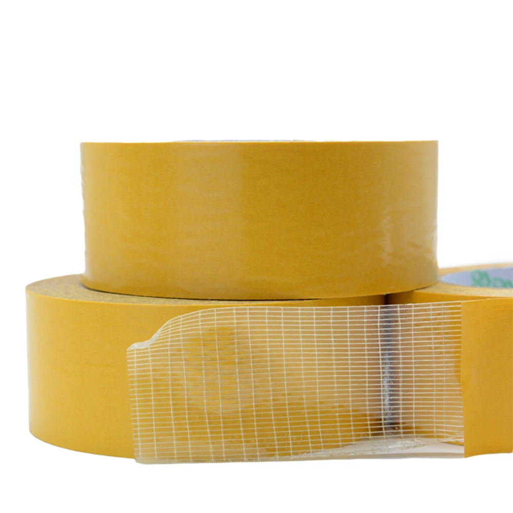 1 рулон 100 мм двусторонняя сетка стандартной вязкости из стекловолокна