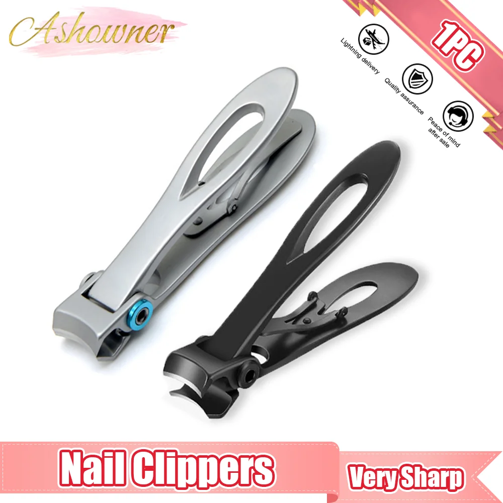 

Professional Nail Clippers Stainless Steel Nail Cutter Toenail Fingernail Manicure Cutter Thick Ingrown Toenail Scissors tools