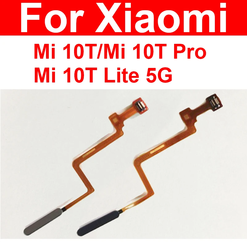 

Home Fingerprint Sensor Flex Cable For Xiaomi Mi 10T 10TPro 10T Lite 5G Menu Return Touch Fingerprint with Power Button Ribbon