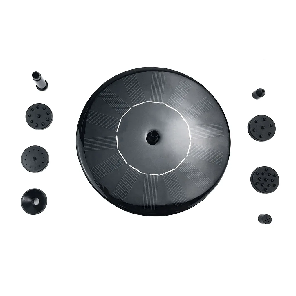 

Double Filtration Solar Fountain Anti-clogging Detachable Solar Water Pump Panel Supplies