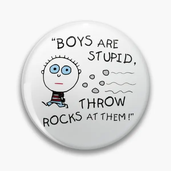 Мягкая булавка для пуговиц в виде камней мальчиков Подарочная бижутерия значок