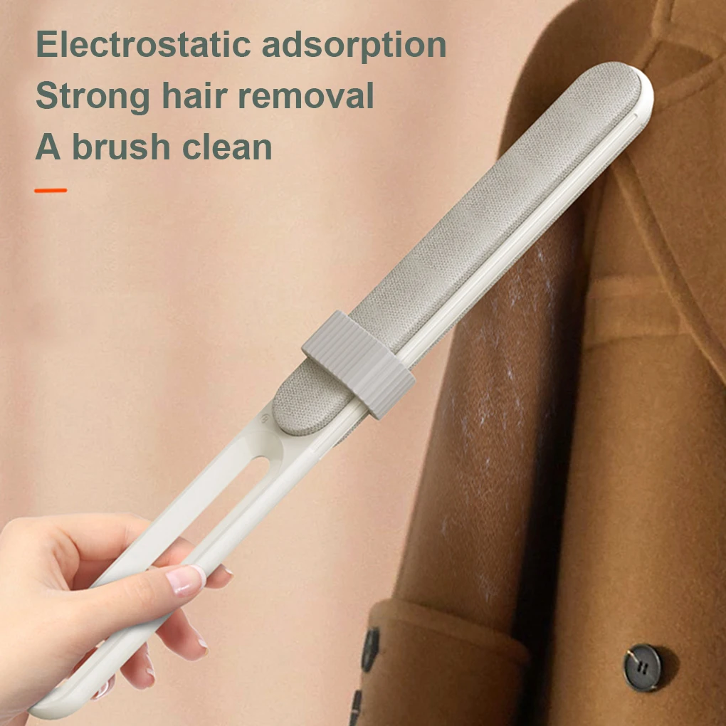 

Pet Hair Remover Brush for Clothes Furniture Carpet Car, Lint Scraper Tool Clothing Couch Long Handle