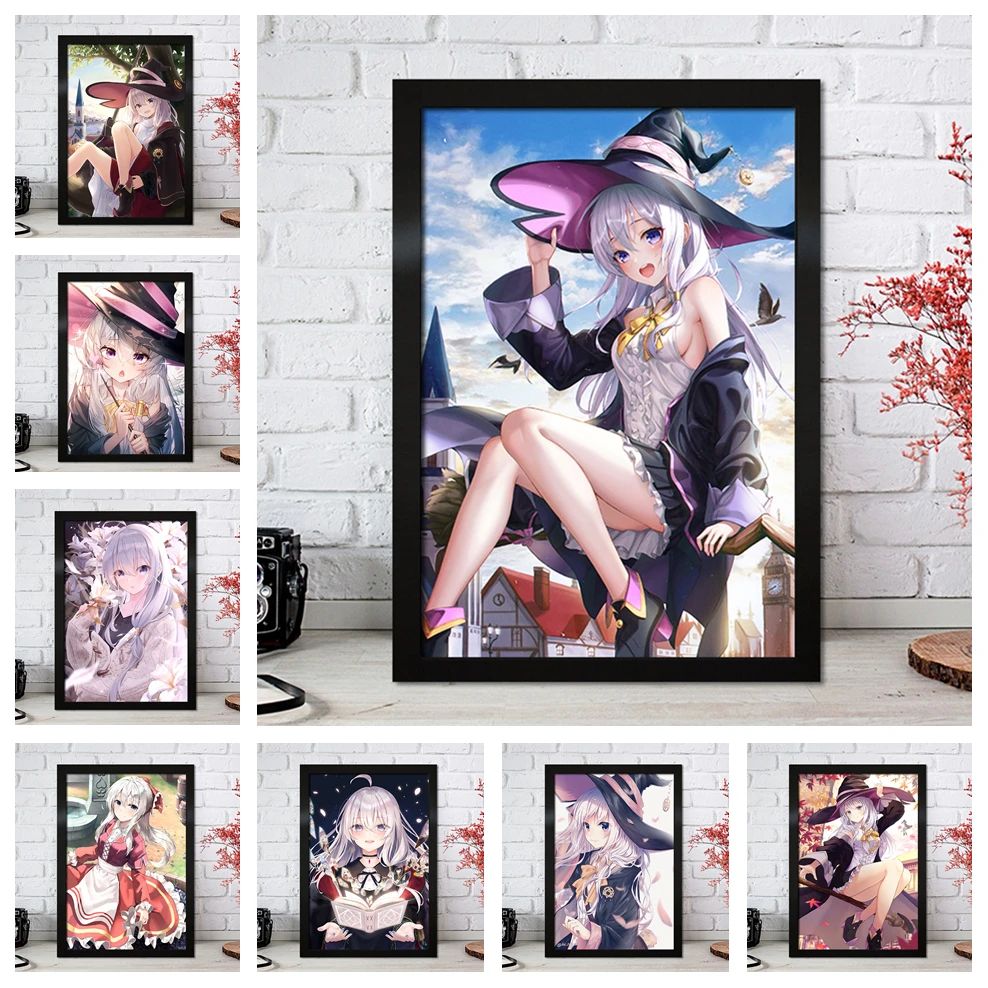 

Набор для рисования по номерам на холсте аниме «ведьма»