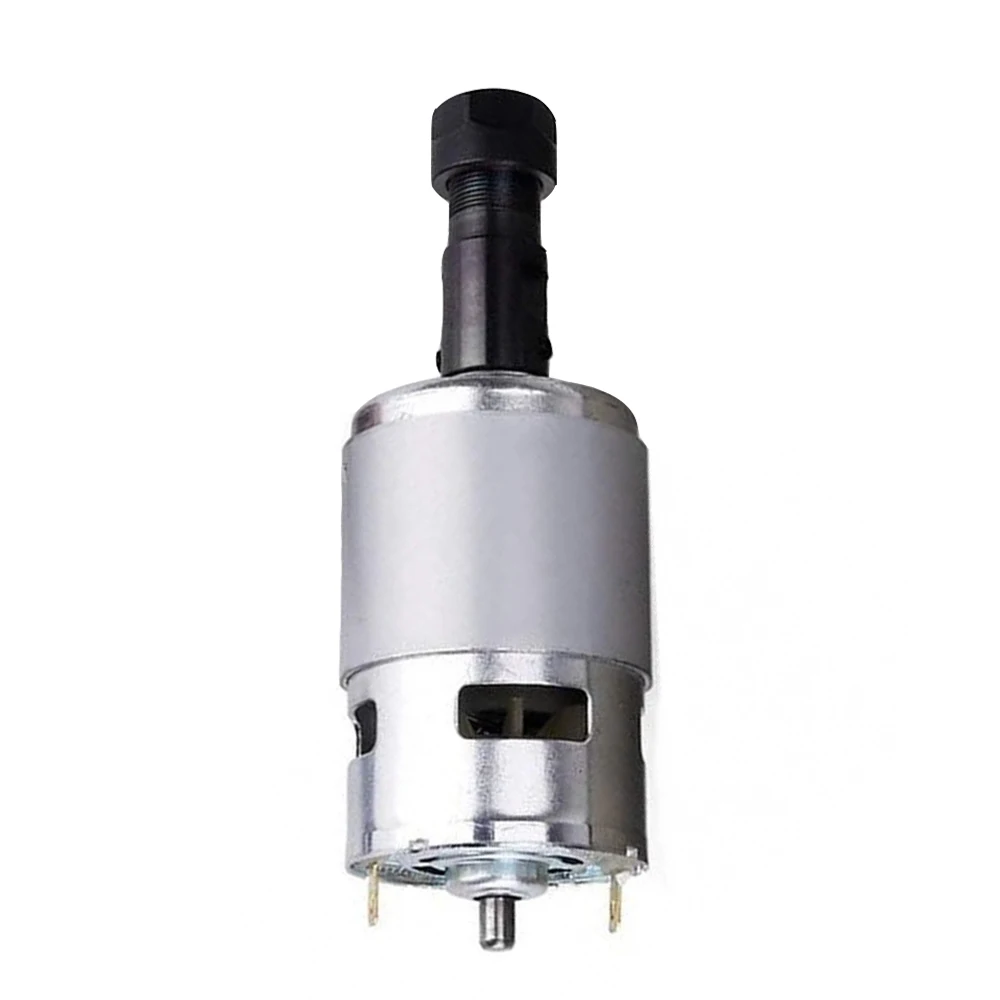 Фото DC12V-24V двигатель 775 с высоким крутящим моментом 20000 об/мин 80 Вт мощный 1,5A 775 комплект двигателей постоянного тока CNC3018 аксессуары для лазерного гравировального станка с ЧПУ №3